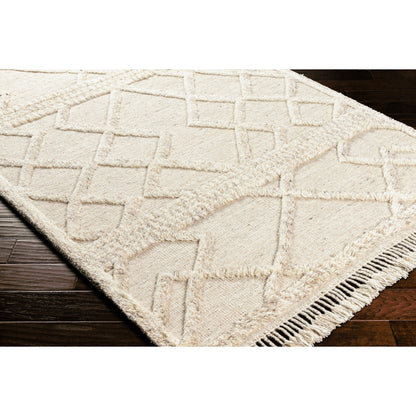Cadiz Rug - 29477 by Surya in light beige, medium gray, cream. Made from unique in a unique style.