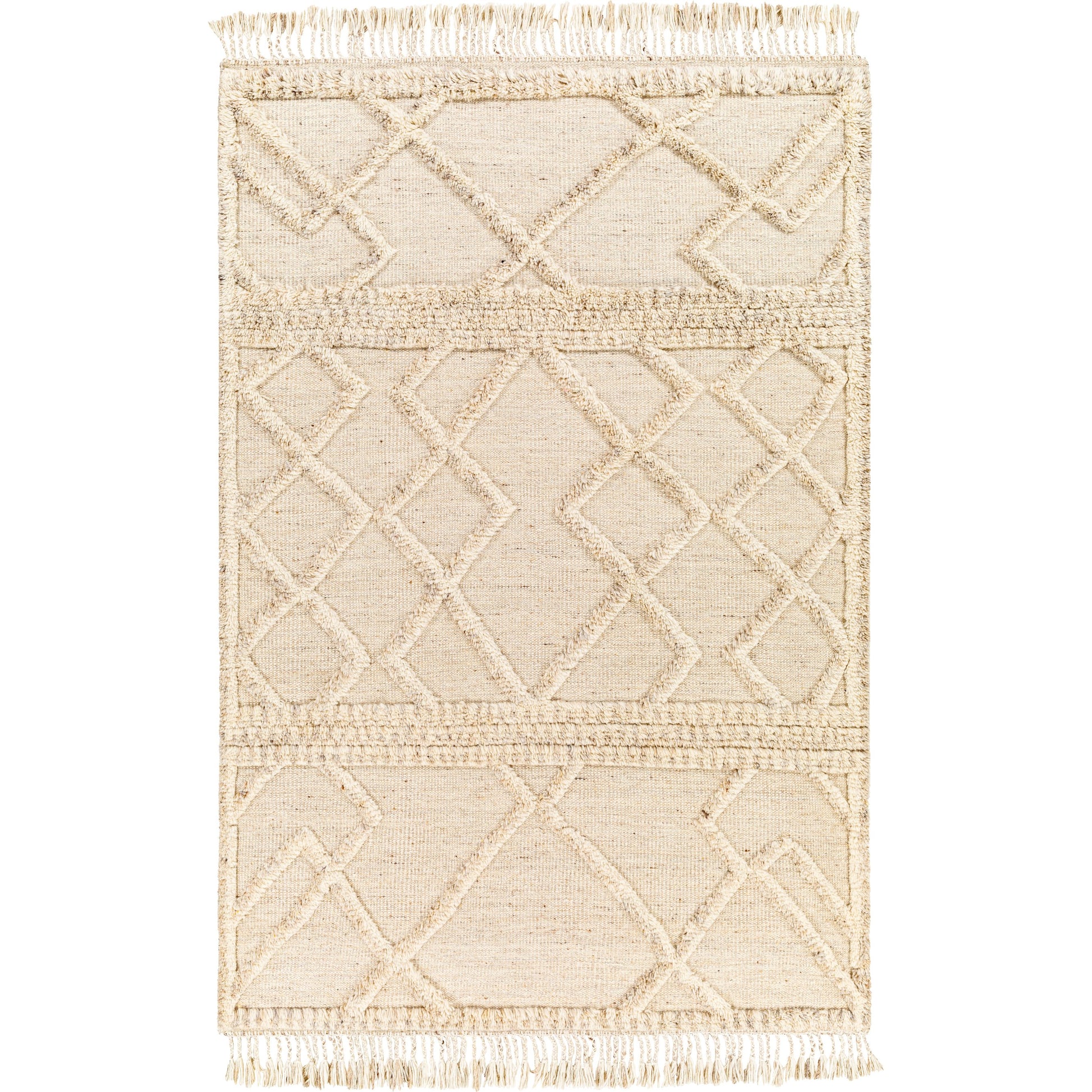 Cadiz Rug - 29477 by Surya in light beige, medium gray, cream. Made from unique in a unique style.