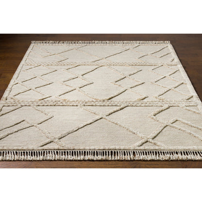 Cadiz Rug - 29477 by Surya in light beige, medium gray, cream. Made from unique in a unique style.