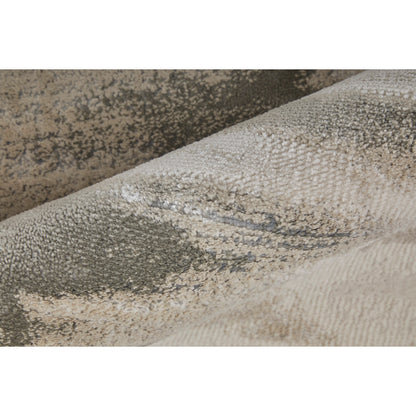 Micah Rug - 39LQF by Feizy in gray, taupe, ivory. Made from polyester, polypropylene in a unique style.