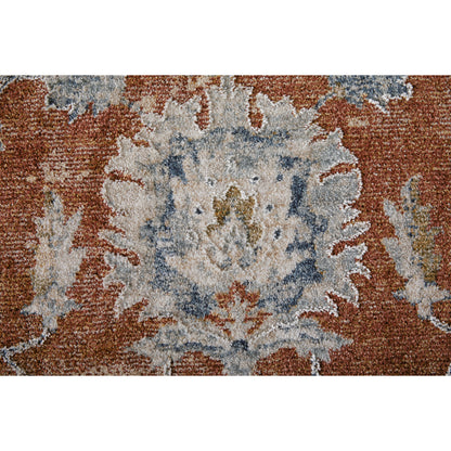 Pasha Transitional & Botanical Rug - 39M7F by Feizy. Made from polyester in a unique style.