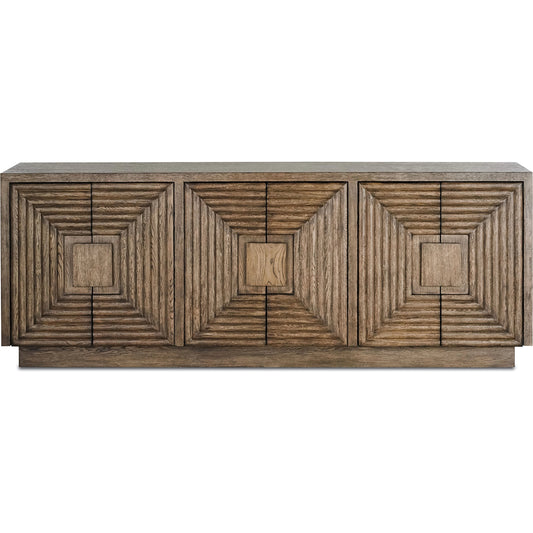 Morombe Credenza by Currey and Company. Made from unique in a modern style.