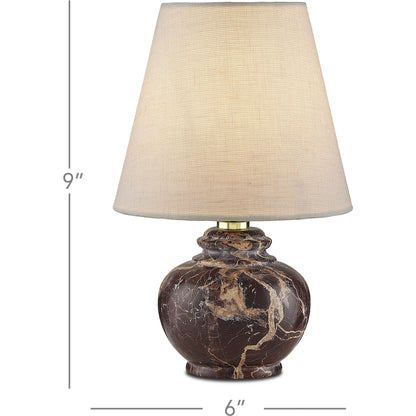 Piccolo Mini Table Lamp by Currey and Company. Made from unique in a traditional style.