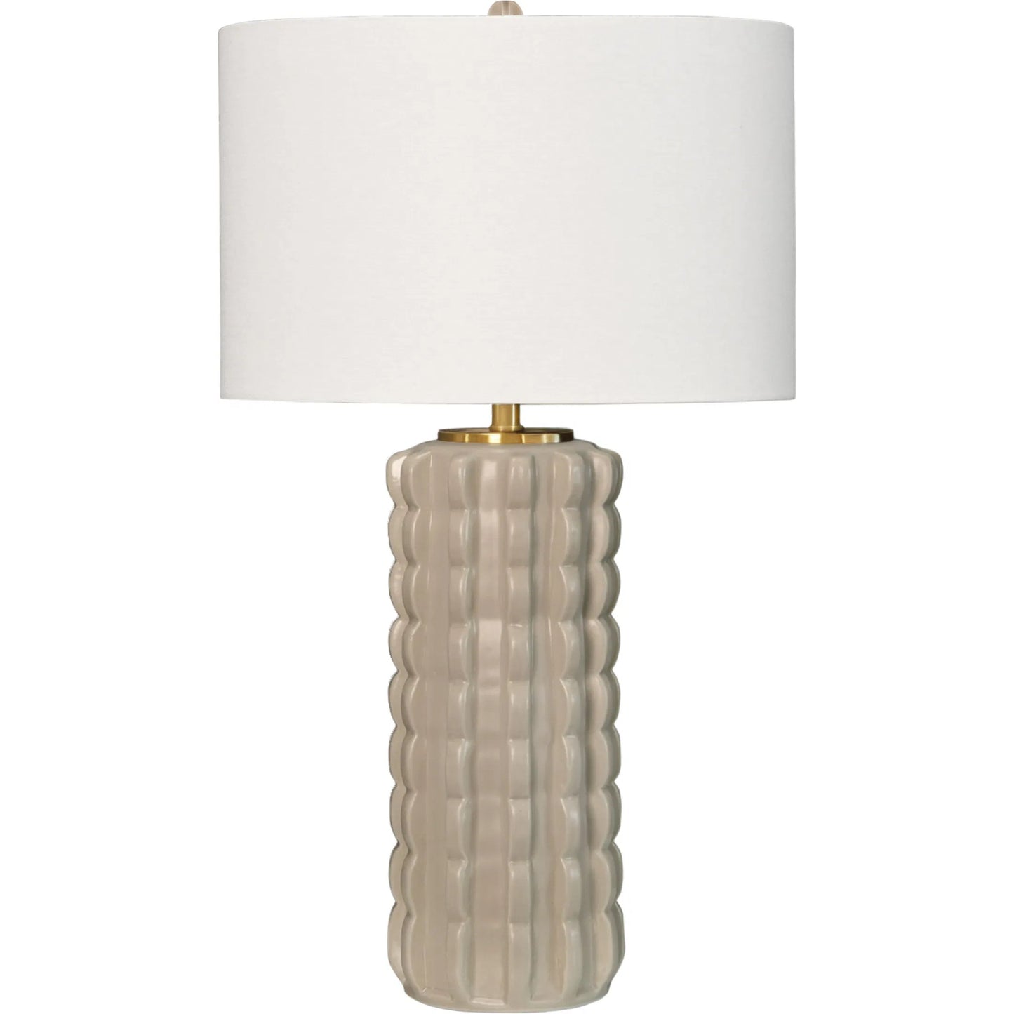 001 SI-2461267 | Primary Silo | Cece Scalloped Ceramic Table Lamp by Worlds Away. Made from unique in a eclectic & global style.