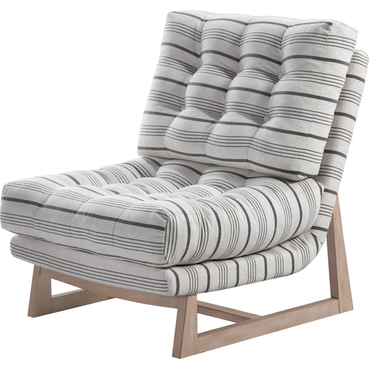 Cedron Accent Chair - 527333 by Livabliss in gray and taupe. Made from upholstery: polyester, base: rubber wood, fill: 98% polyurethane foam, 2% polyester, polyfill in a modern style.