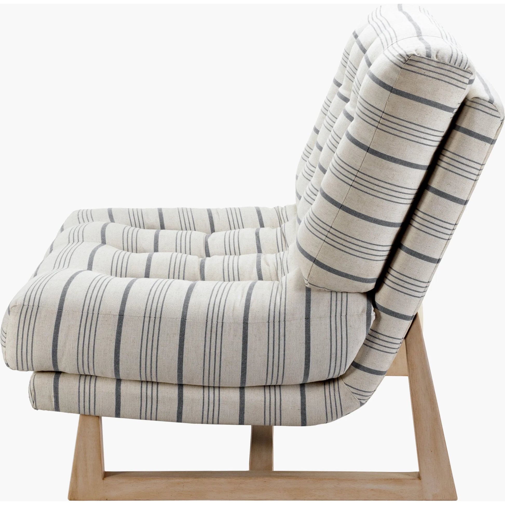 Cedron Accent Chair - 527333 by Livabliss in gray and taupe. Made from upholstery: polyester, base: rubber wood, fill: 98% polyurethane foam, 2% polyester, polyfill in a modern style.
