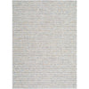 Ivory, Sand, Slate Gray, Charcoal, Sky Blue / 5' x 7'