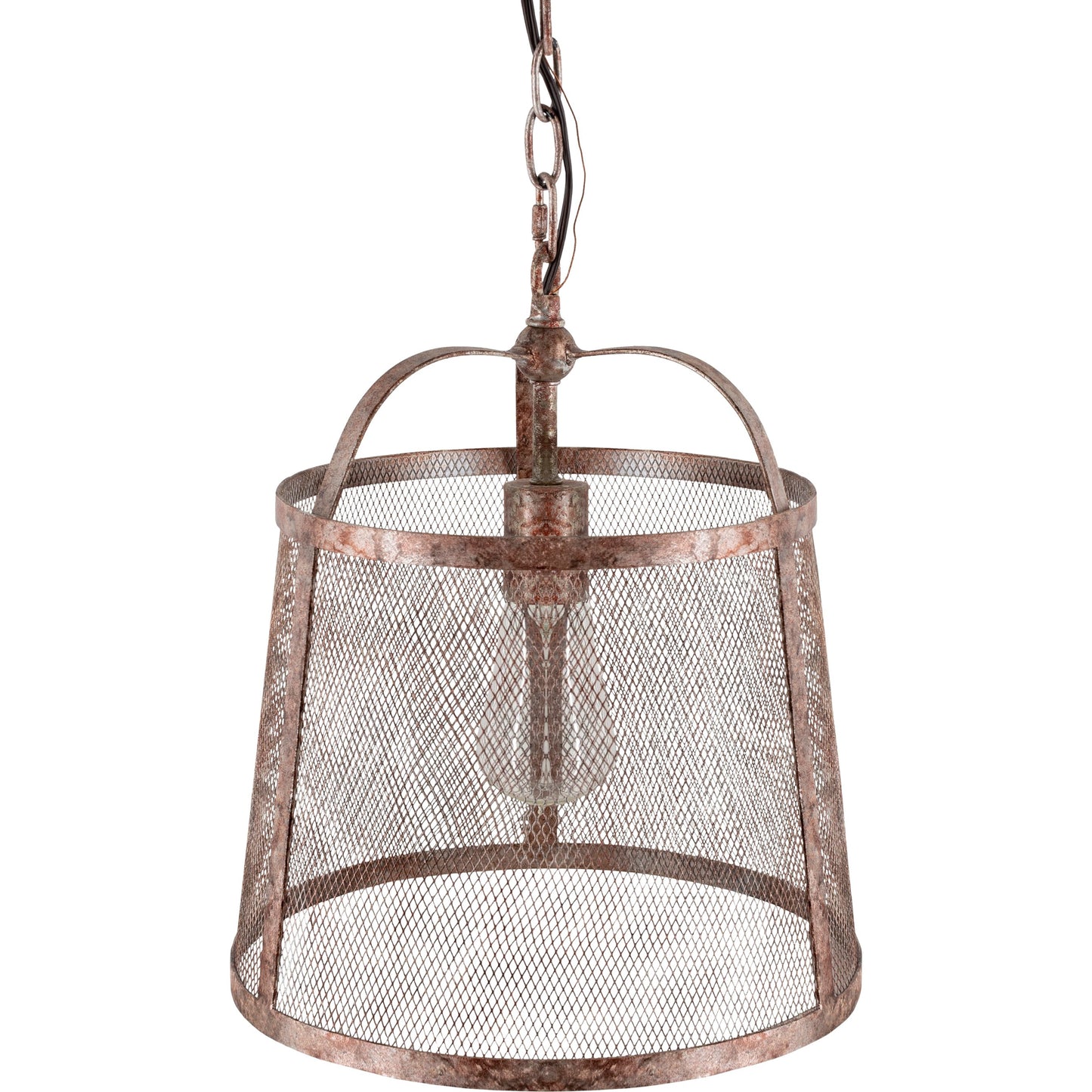 001 SI-1905174 | Primary Silo | Coleherne Pendant - 25309 by Surya in black, rust and paintedpainted. Made from metal in a modern style.