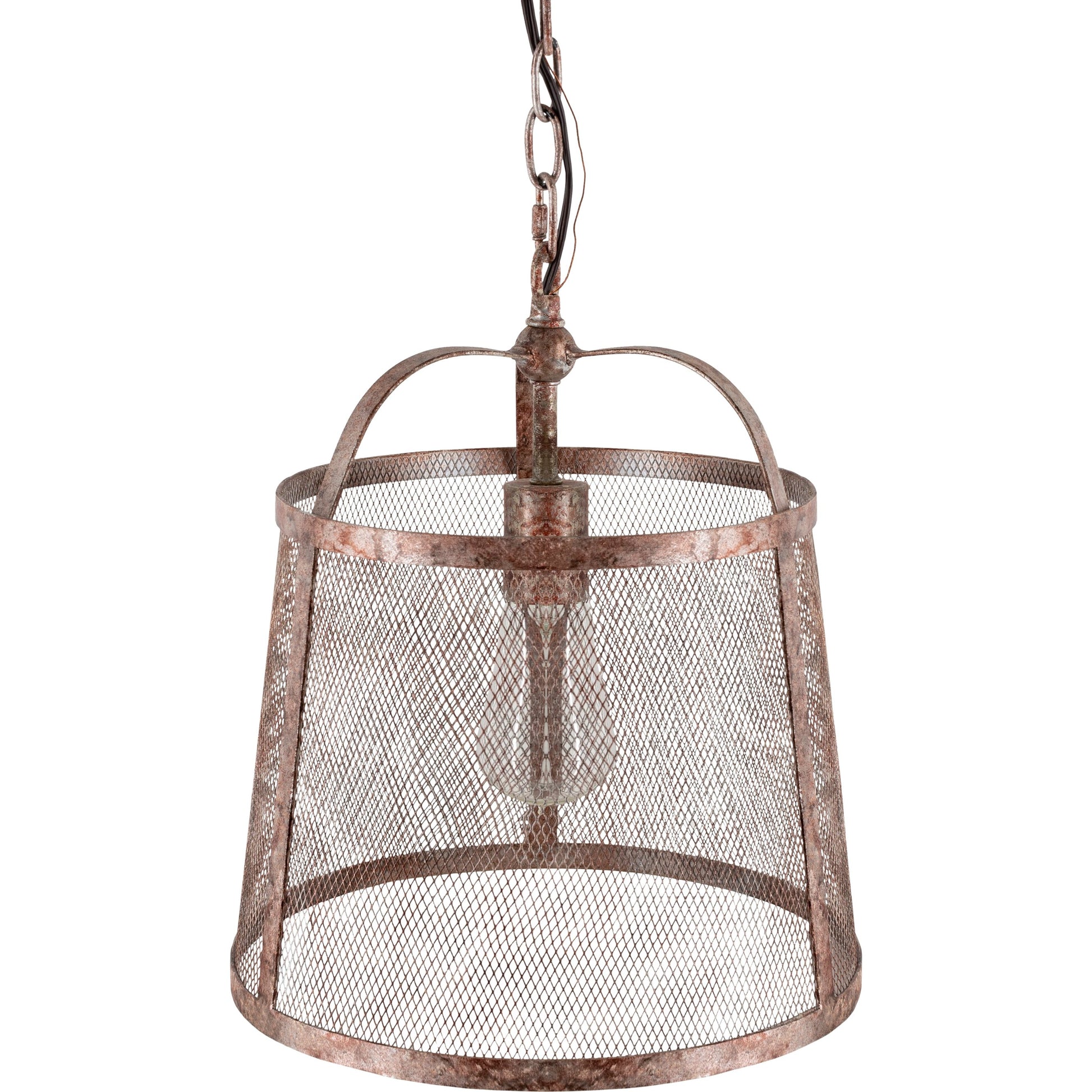 Coleherne Pendant - 25309 by Surya in black, rust and paintedpainted. Made from metal in a modern style.