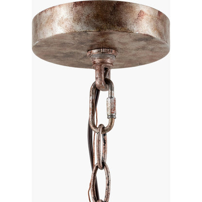 Coleherne Pendant - 25309 by Surya in black, rust and paintedpainted. Made from metal in a modern style.
