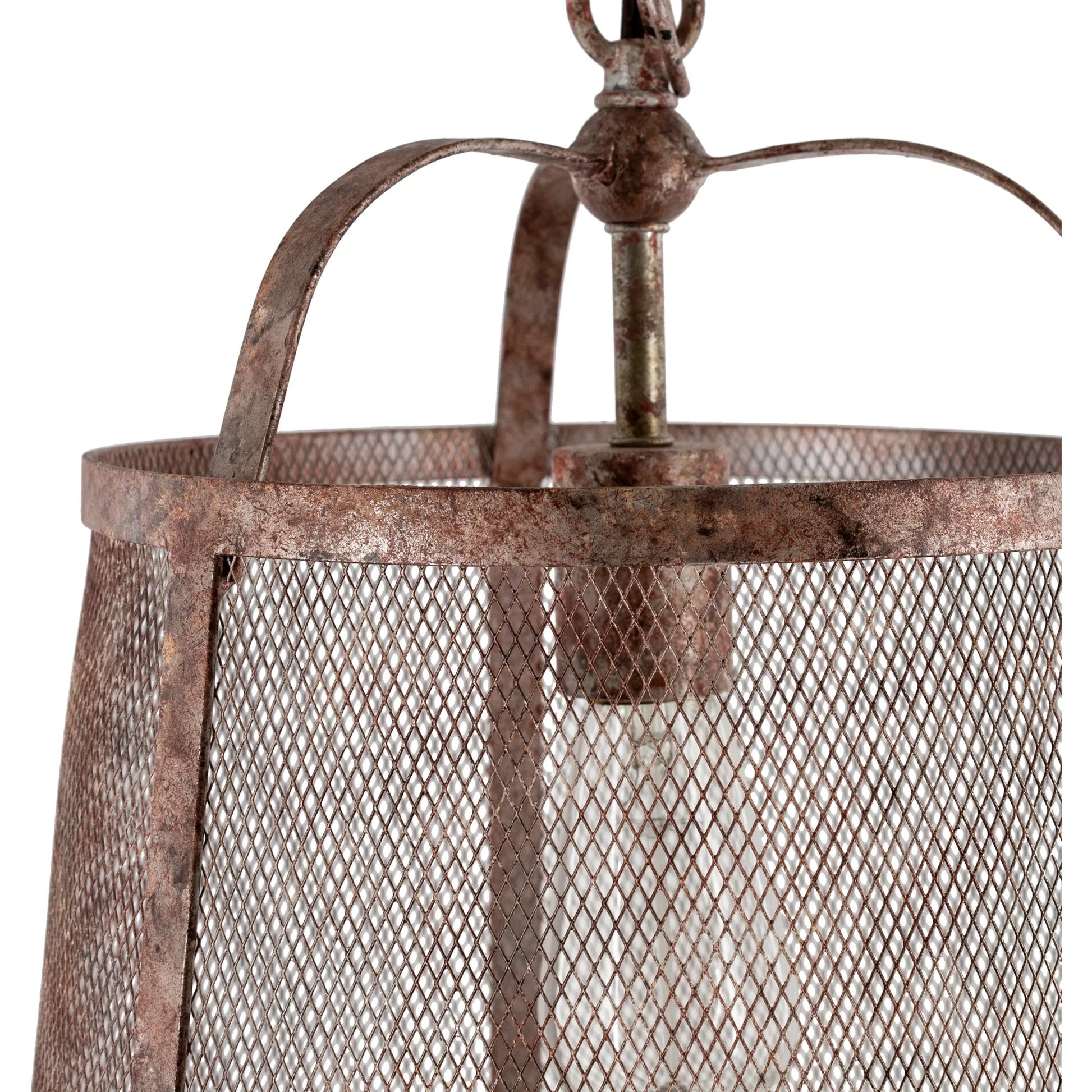 Coleherne Pendant - 25309 by Surya in black, rust and paintedpainted. Made from metal in a modern style.