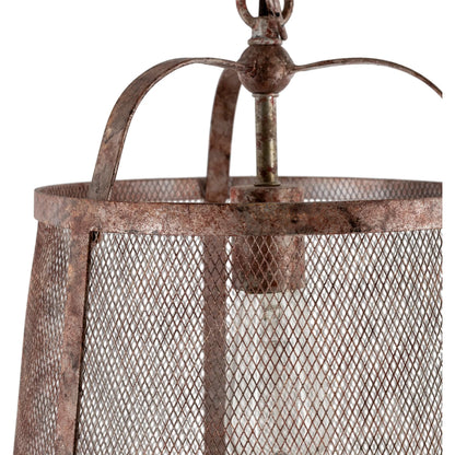 Coleherne Pendant - 25309 by Surya in black, rust and paintedpainted. Made from metal in a modern style.