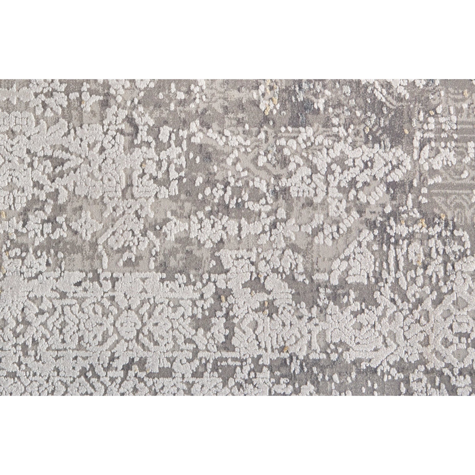 Cadiz Gradient Rug - 3890F by Feizy in ivory, gray. Made from viscose, acrylic in a unique style.