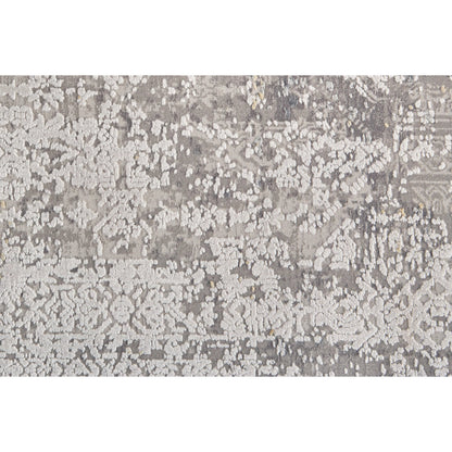Cadiz Gradient Rug - 3890F by Feizy in ivory, gray. Made from viscose, acrylic in a unique style.
