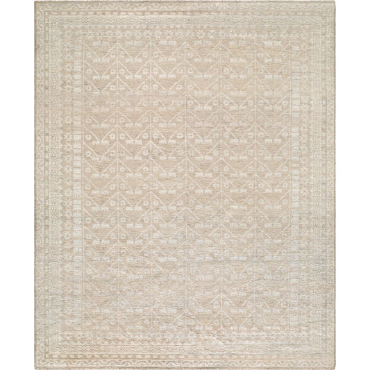 Ceren CER-4101 Rug by Surya in beige, ivory, sandstone, taupe. Made from wool, linen in a unique style.
