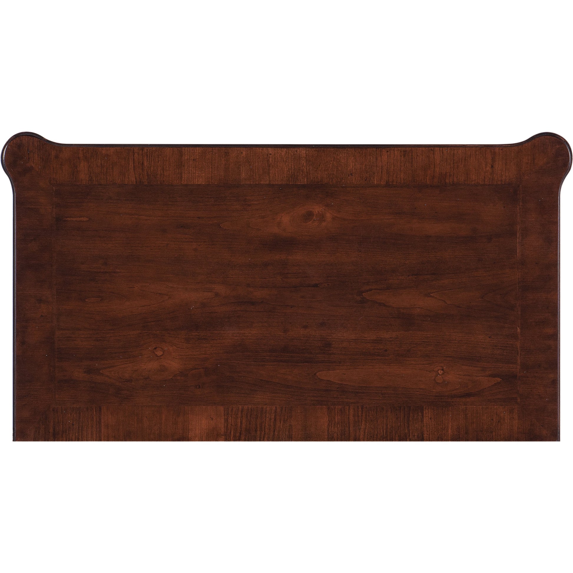 Charleston 36" Three-Drawer Nightstand by Hooker Furniture in maraschino cherry. Made from cherry, walnut veneers, walnut inlay, cane, solid-wood edge top in a traditional style.