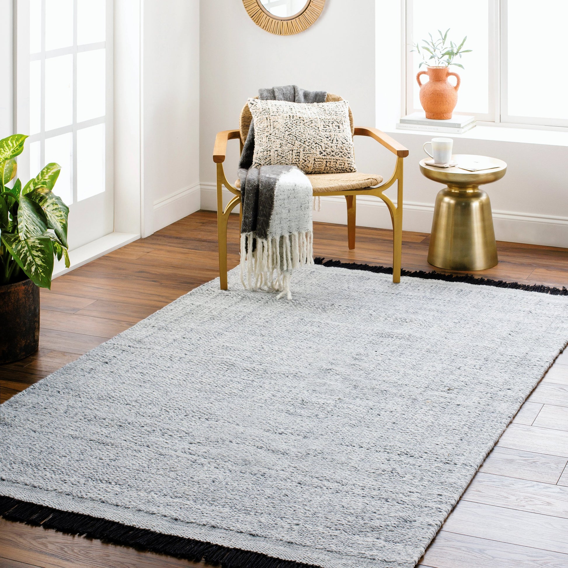 Clover CEV-2300 Indoor/Outdoor Rug by Surya. Made from 100% recycled pet yarn in a modern style.