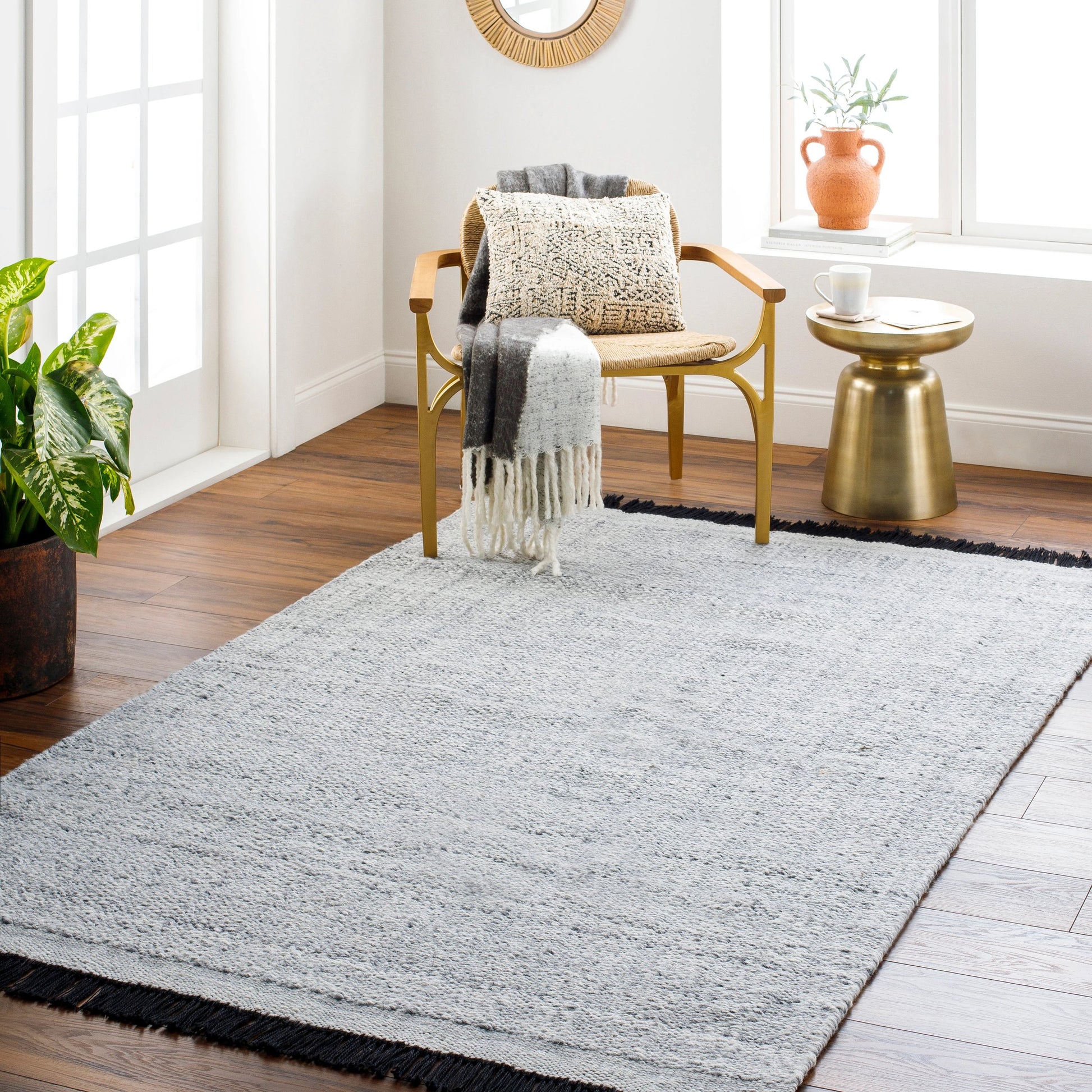 Clover CEV-2300 Indoor/Outdoor Rug by Surya. Made from 100% recycled pet yarn in a modern style.