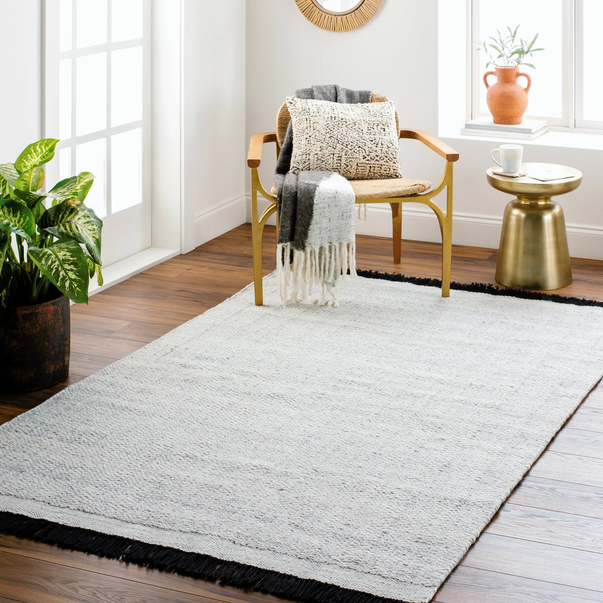 Clover CEV-2300 Indoor/Outdoor Rug by Surya. Made from 100% recycled pet yarn in a modern style.