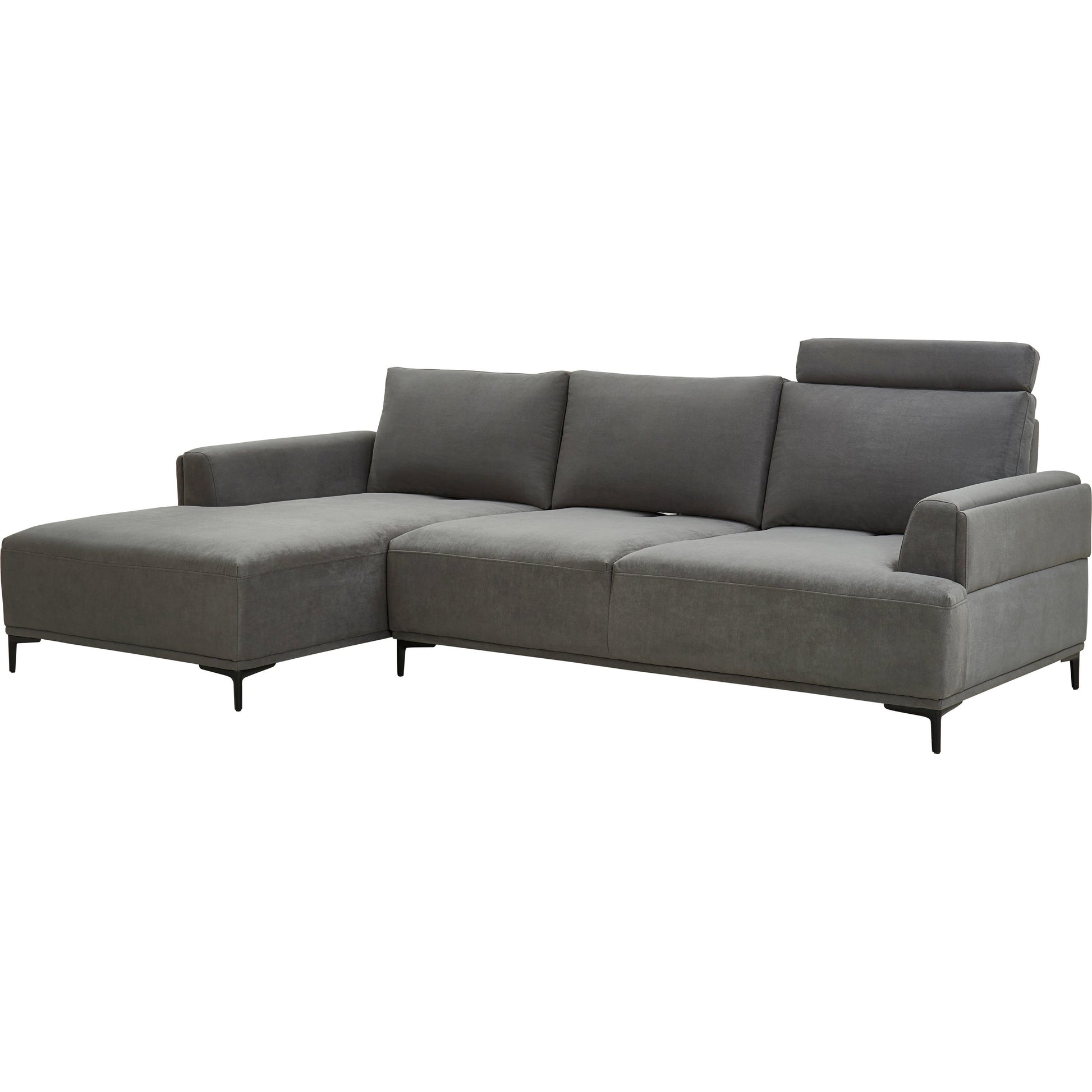 Lucca Sectional Sofa by Pasargad Home. Made from polyester fabric in a modern style.