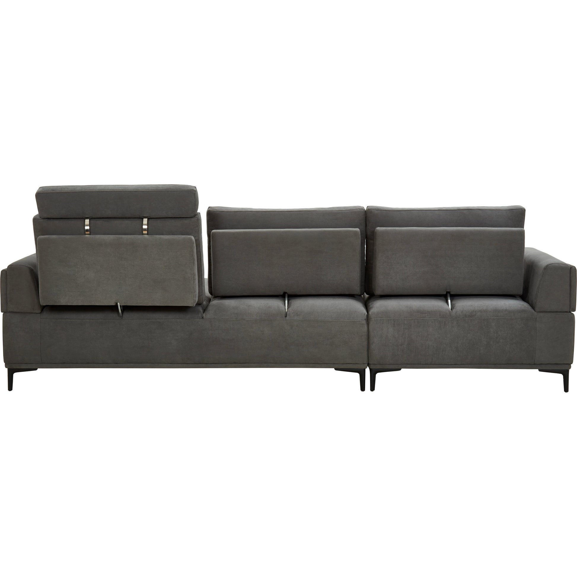 Lucca Sectional Sofa by Pasargad Home. Made from polyester fabric in a modern style.
