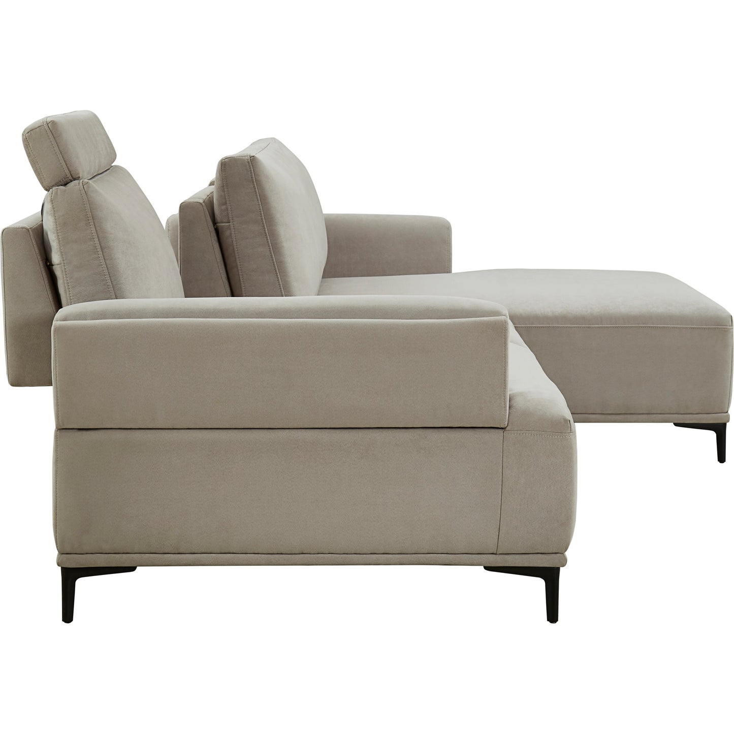 011 SI-1990617 | Additional Silo | Lucca Sectional Sofa by Pasargad Home. Made from polyester fabric in a modern style.