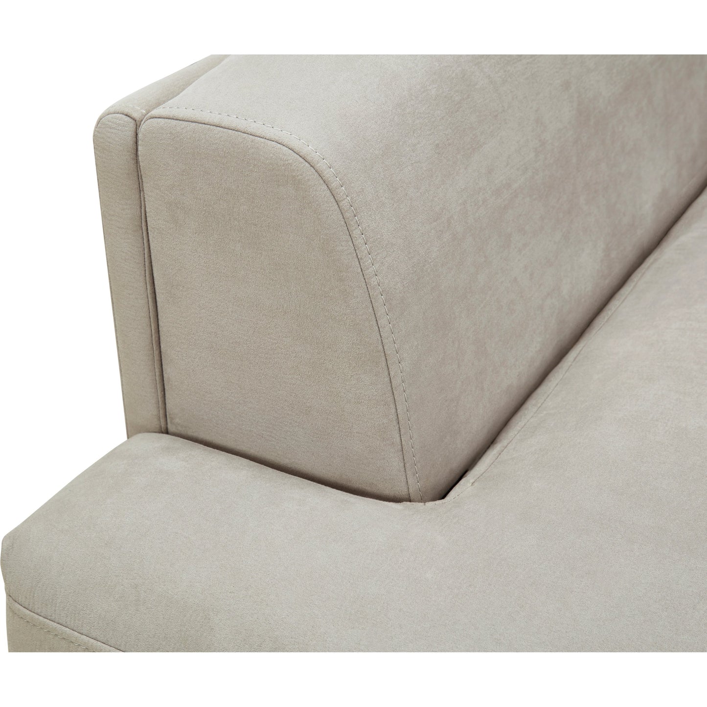 016 SI-1990617 | Closeup | Lucca Sectional Sofa by Pasargad Home. Made from polyester fabric in a modern style.