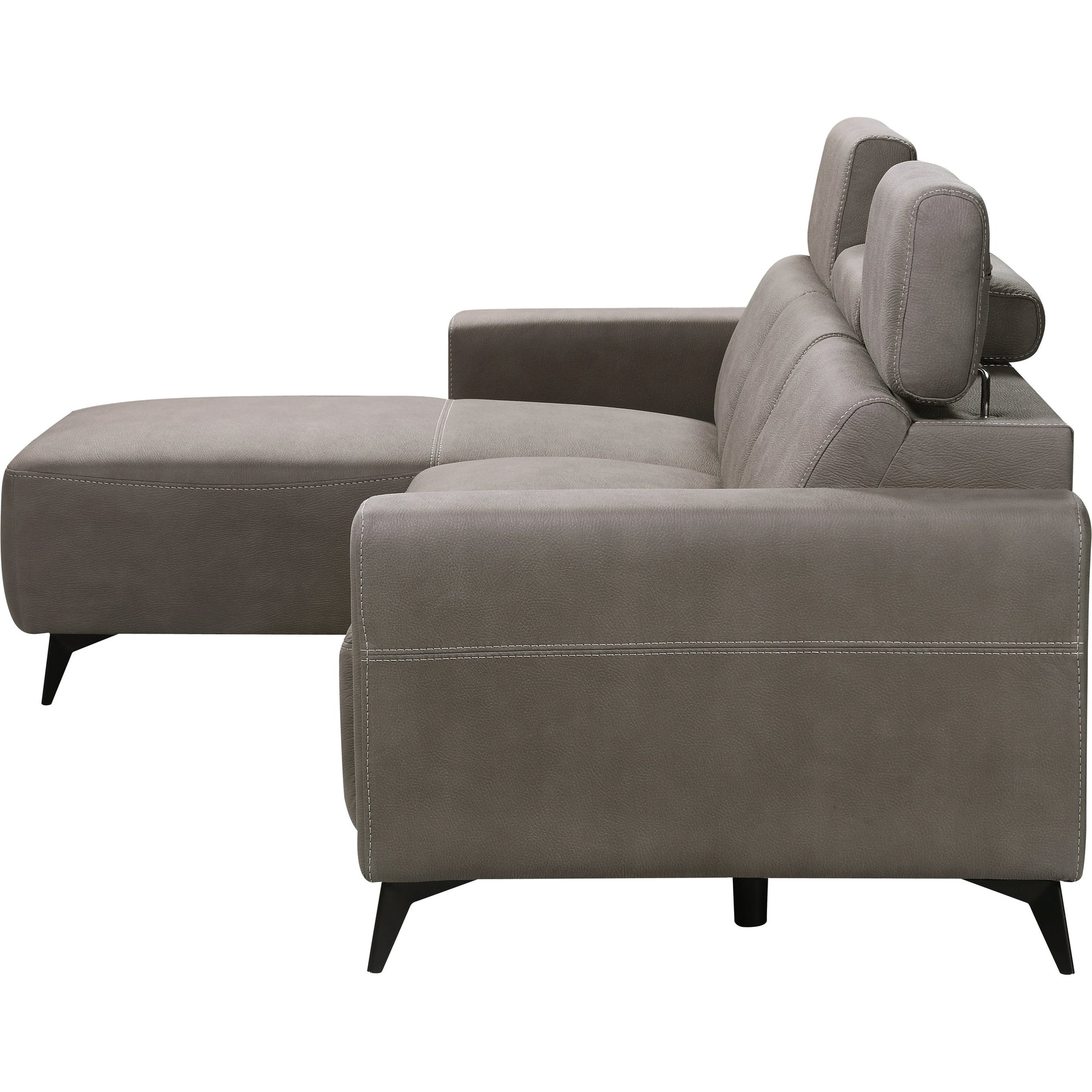 Bari Sectional Sofa by Pasargad Home. Made from polyester fabric in a modern style.