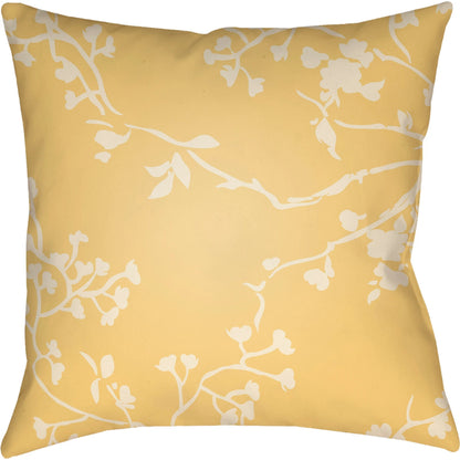 Chinoiserie Floral Pillow - 28149 by Livabliss. Made from unique in a traditional style.