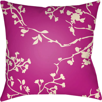 Chinoiserie Floral Pillow - 28149 by Livabliss. Made from unique in a traditional style.