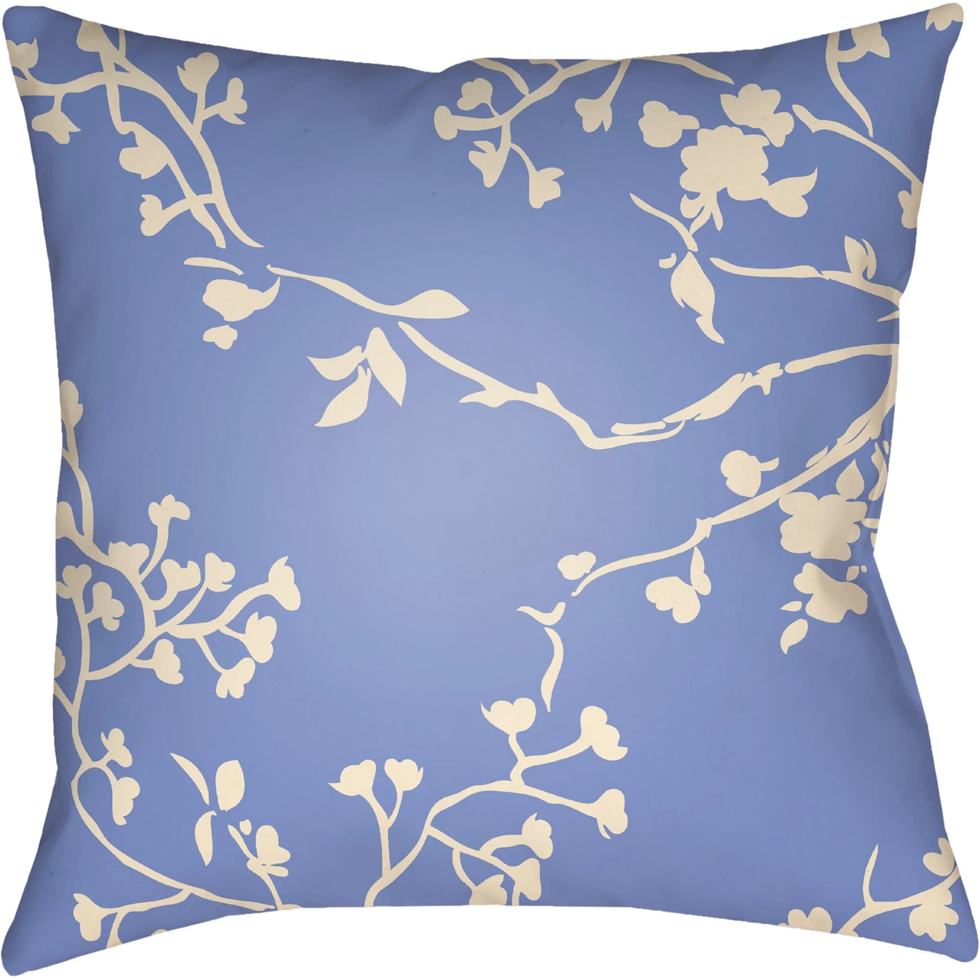 Chinoiserie Floral Pillow - 28149 by Livabliss. Made from unique in a traditional style.