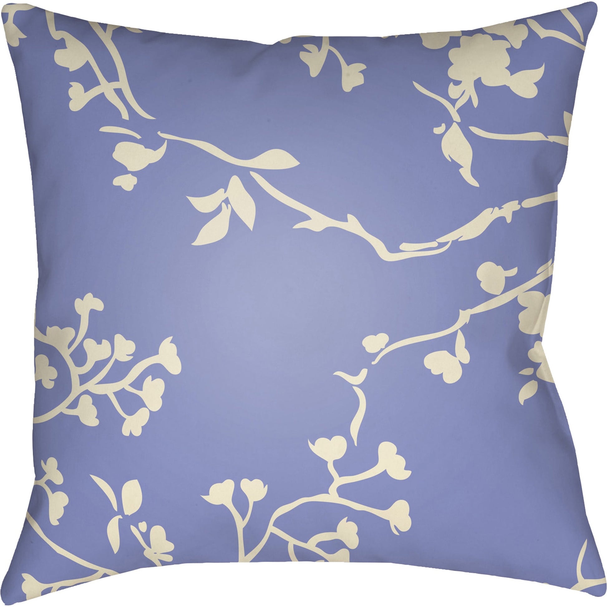 Chinoiserie Floral Pillow - 28149 by Livabliss. Made from unique in a traditional style.
