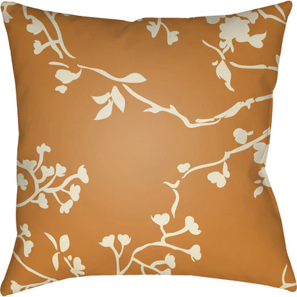 Chinoiserie Floral Pillow - 28149 by Livabliss. Made from unique in a traditional style.