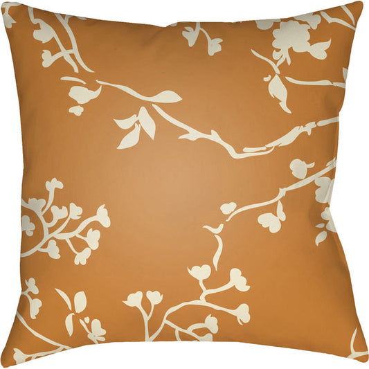 Chinoiserie Floral Pillow - 28149 by Livabliss. Made from unique in a traditional style.