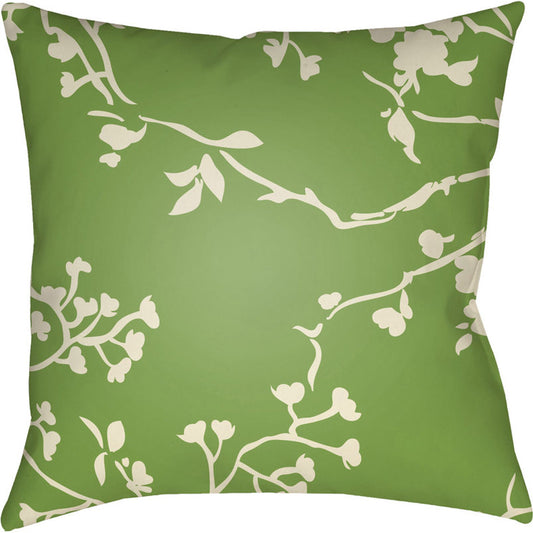 Chinoiserie Floral Pillow - 28149 by Livabliss. Made from unique in a traditional style.
