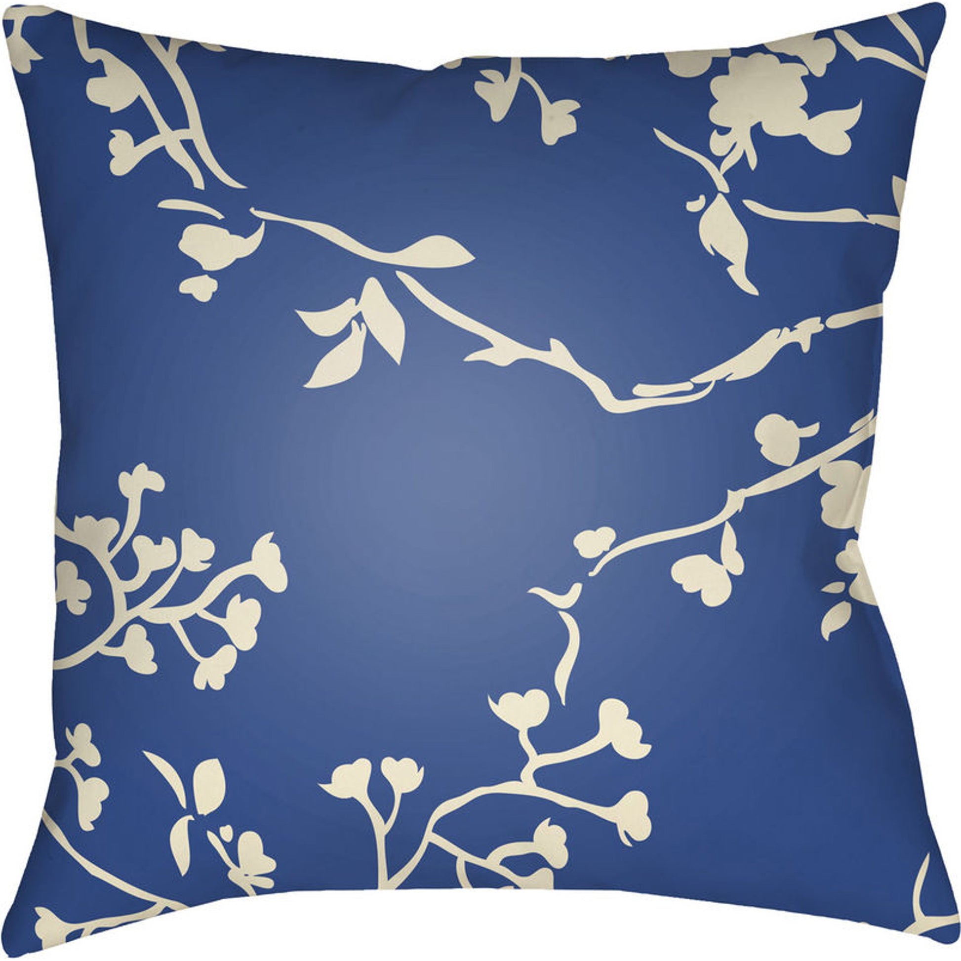 Chinoiserie Floral Pillow - 28149 by Livabliss. Made from unique in a traditional style.