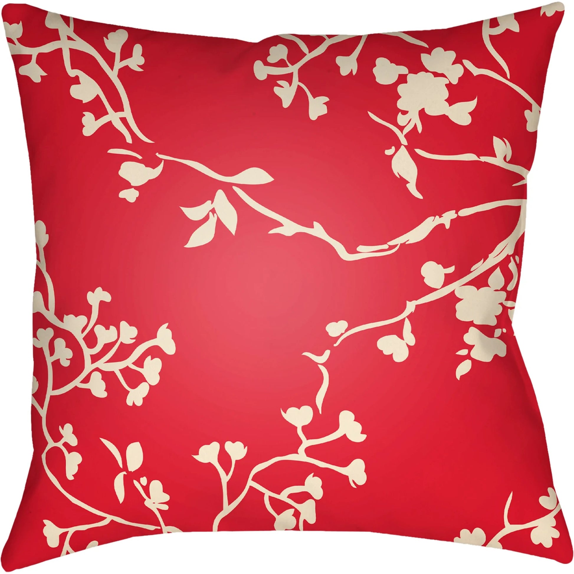 Chinoiserie Floral Pillow - 28149 by Livabliss. Made from unique in a traditional style.