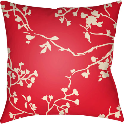 Chinoiserie Floral Pillow - 28149 by Livabliss. Made from unique in a traditional style.