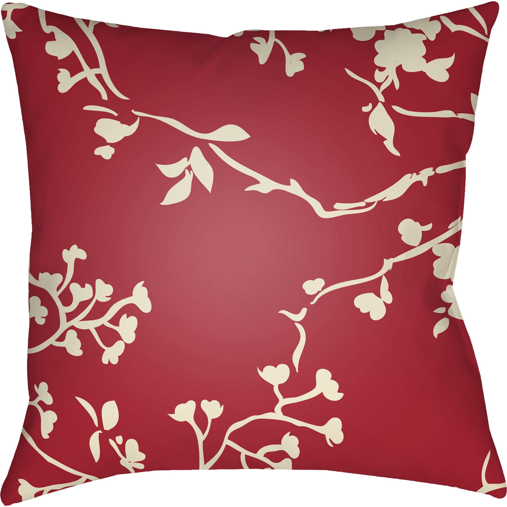 Chinoiserie Floral Pillow - 28149 by Livabliss. Made from unique in a traditional style.