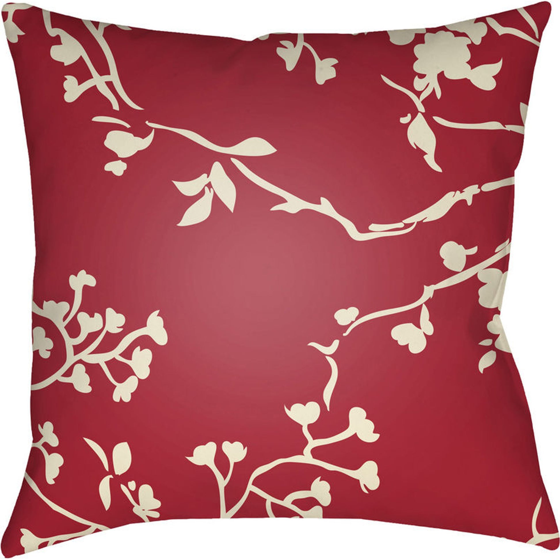 Chinoiserie Floral Pillow - 28149 by Livabliss. Made from unique in a traditional style.