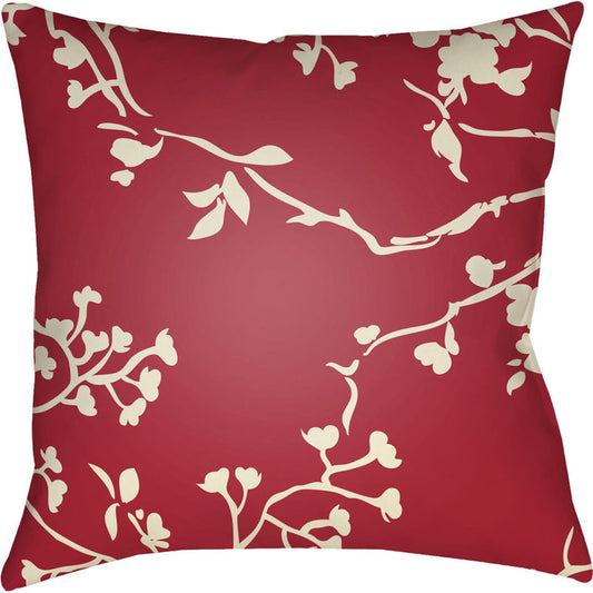 Chinoiserie Floral Pillow - 28149 by Livabliss. Made from unique in a traditional style.