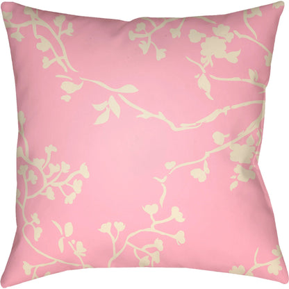 Chinoiserie Floral Pillow - 28149 by Livabliss. Made from unique in a traditional style.