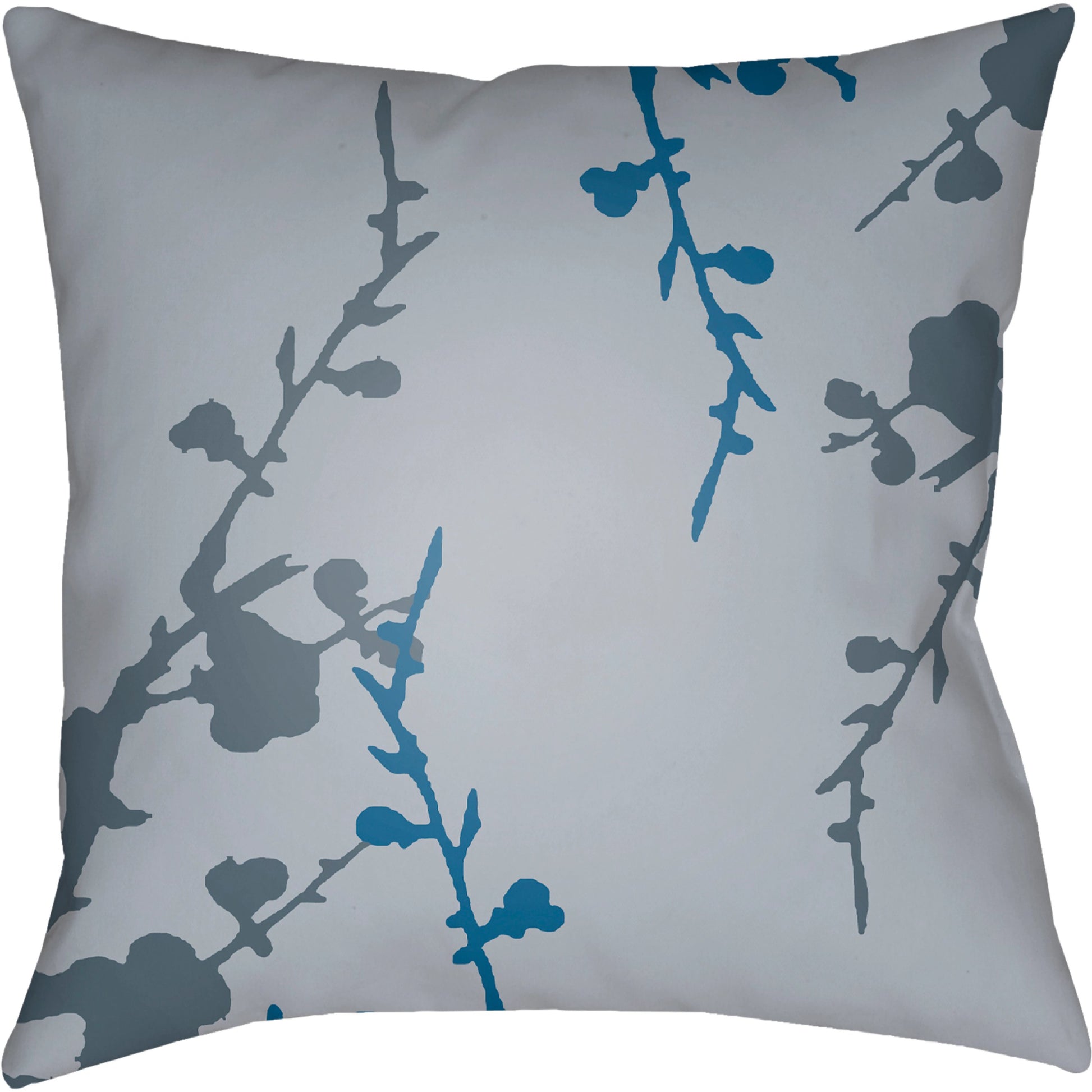 Chinoiserie Floral Pillow - 28149 by Livabliss. Made from unique in a traditional style.