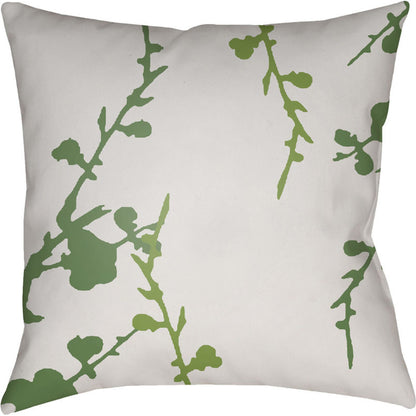 Chinoiserie Floral Pillow - 28149 by Livabliss. Made from unique in a traditional style.