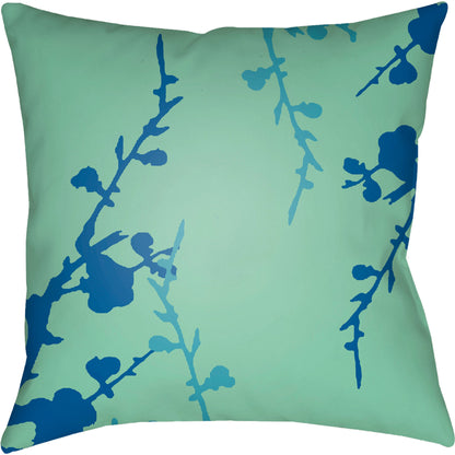 Chinoiserie Floral Pillow - 28149 by Livabliss. Made from unique in a traditional style.