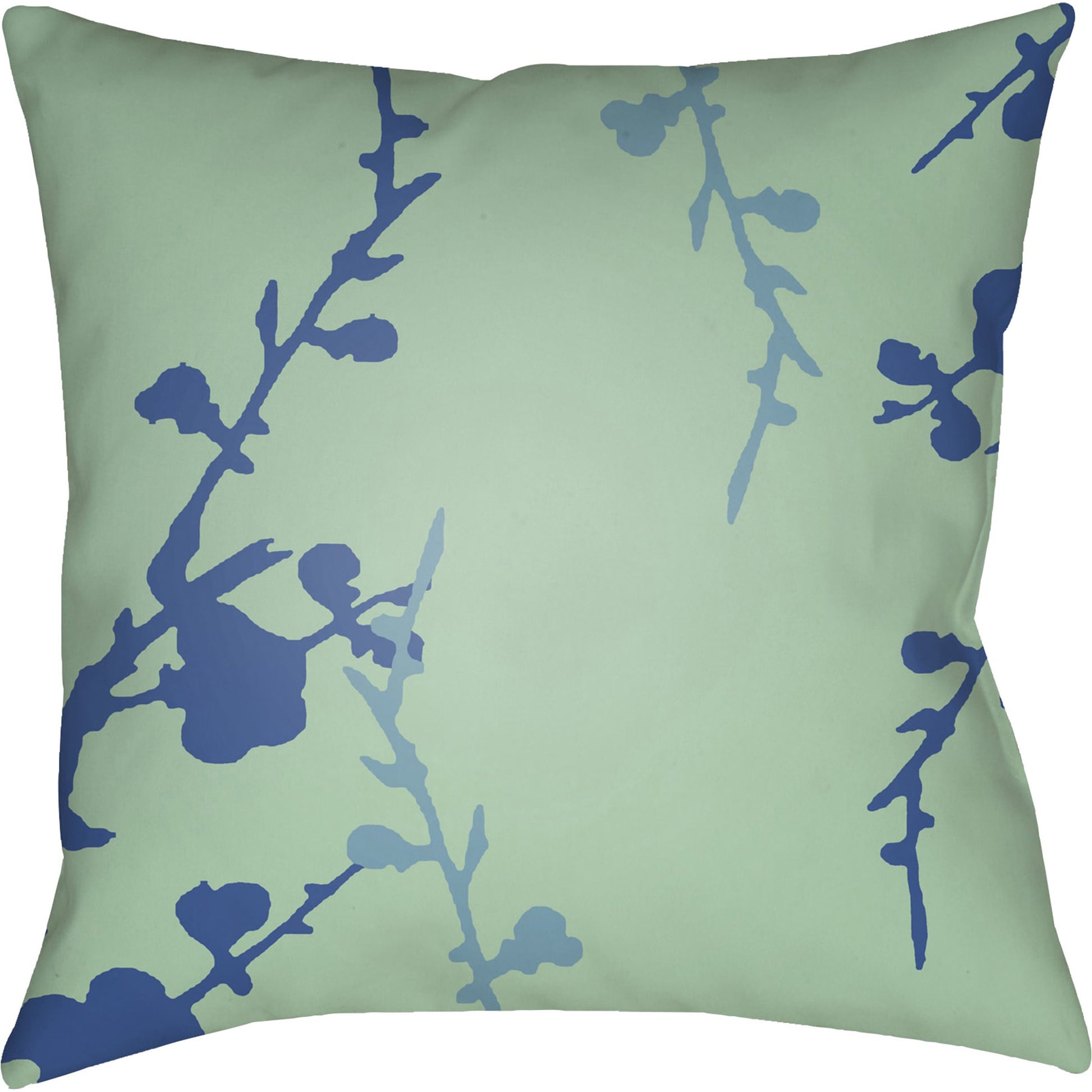 Chinoiserie Floral Pillow - 28149 by Livabliss. Made from unique in a traditional style.