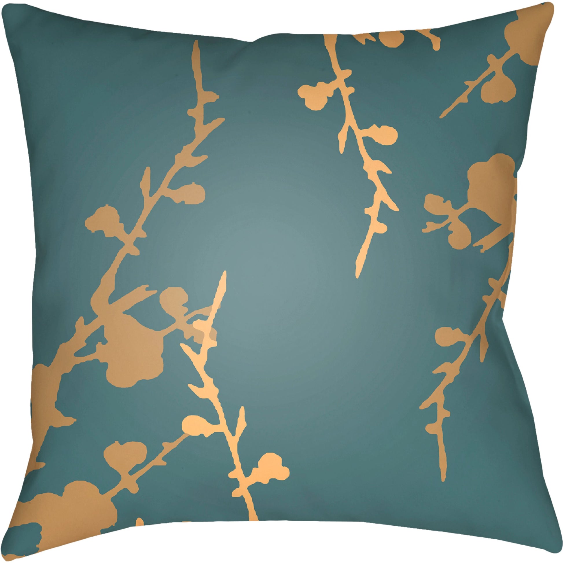 Chinoiserie Floral Pillow - 28149 by Livabliss. Made from unique in a traditional style.