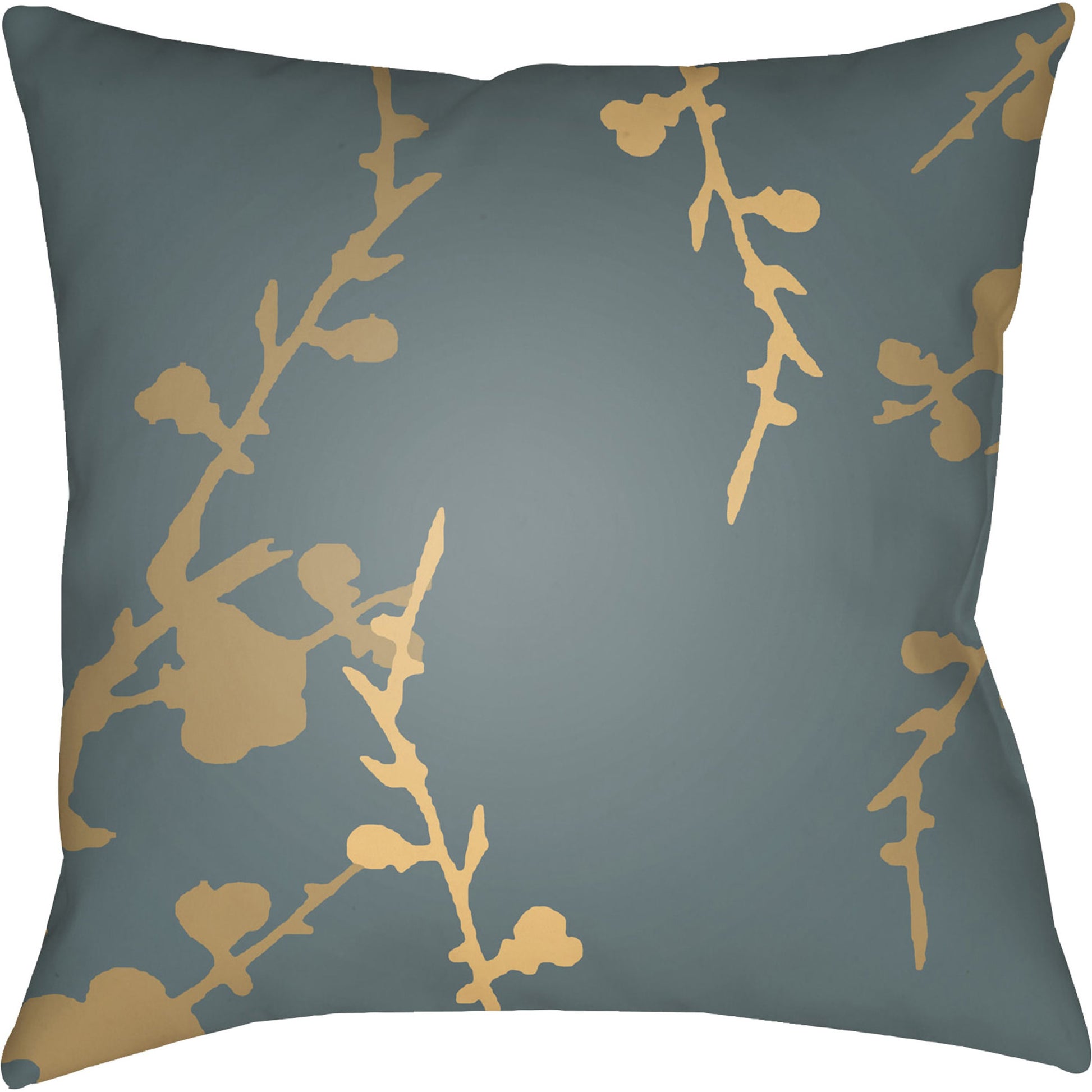 Chinoiserie Floral Pillow - 28149 by Livabliss. Made from unique in a traditional style.