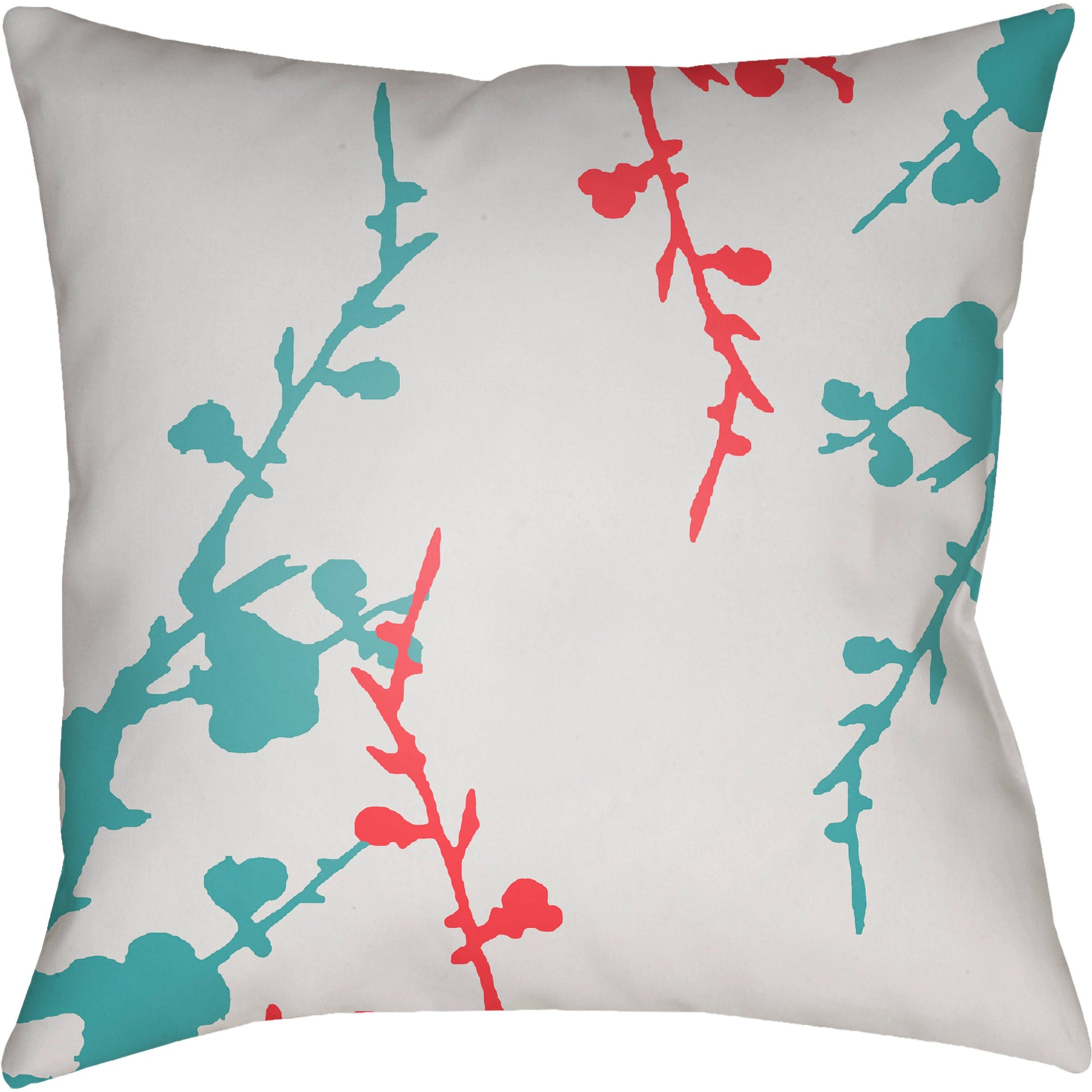 Chinoiserie Floral Pillow - 28149 by Livabliss. Made from unique in a traditional style.