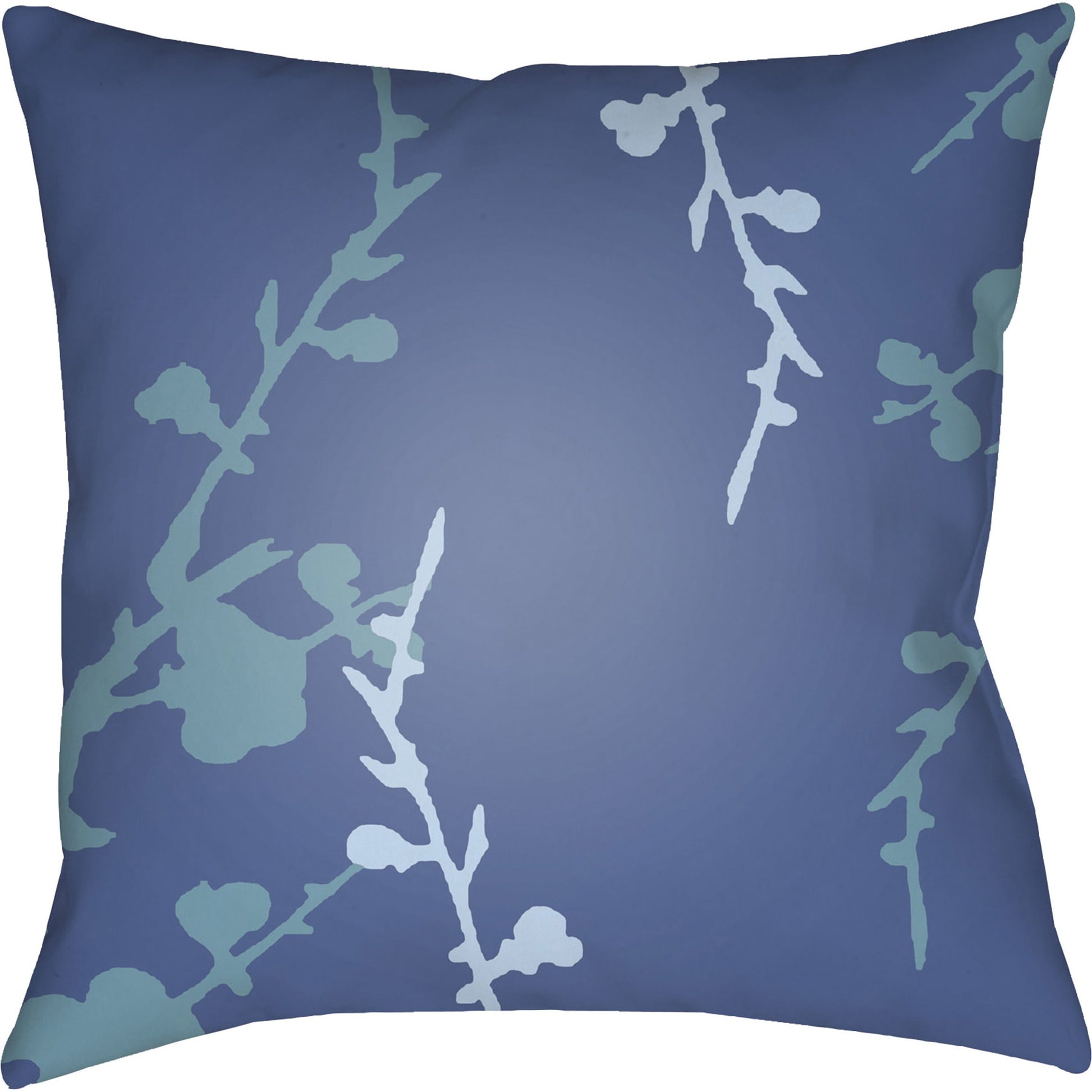 Chinoiserie Floral Pillow - 28149 by Livabliss. Made from unique in a traditional style.